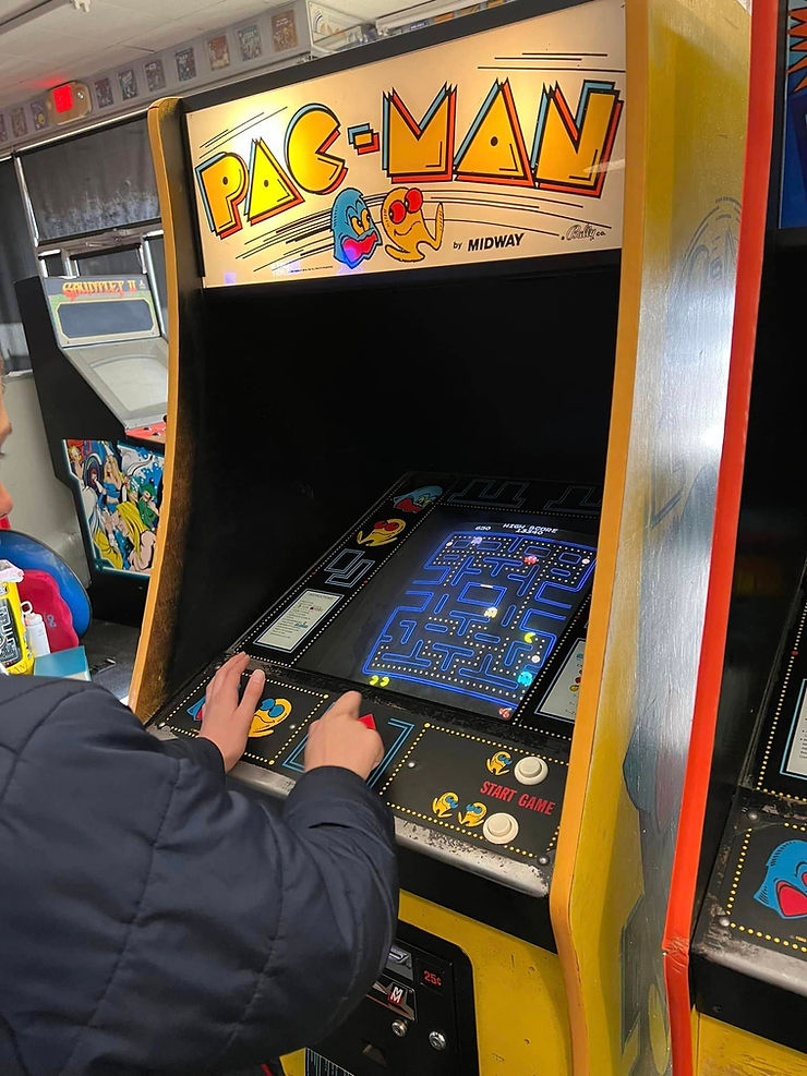 Vintage Pac-Man arcade