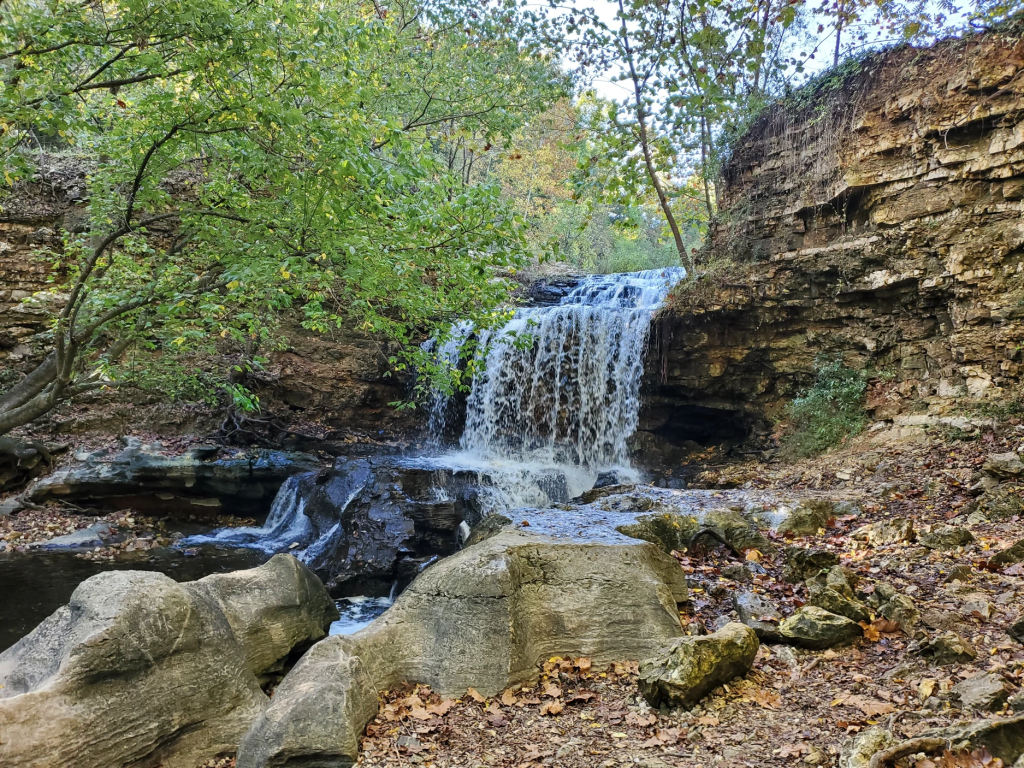 Waterfall at Tanyard Creek Nature Trail