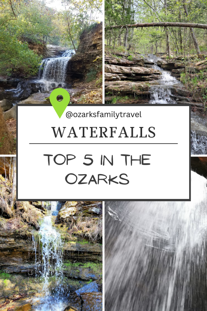 Pin Top 5 Waterfalls in the Ozarks