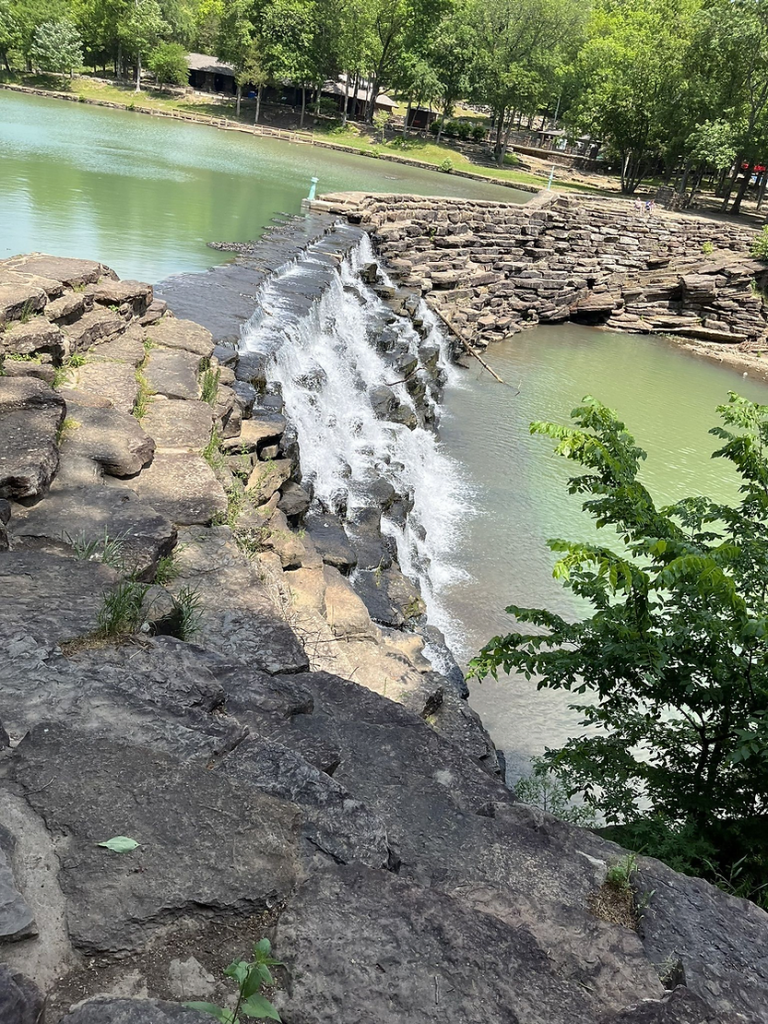 Dam at Devil's Den State Park