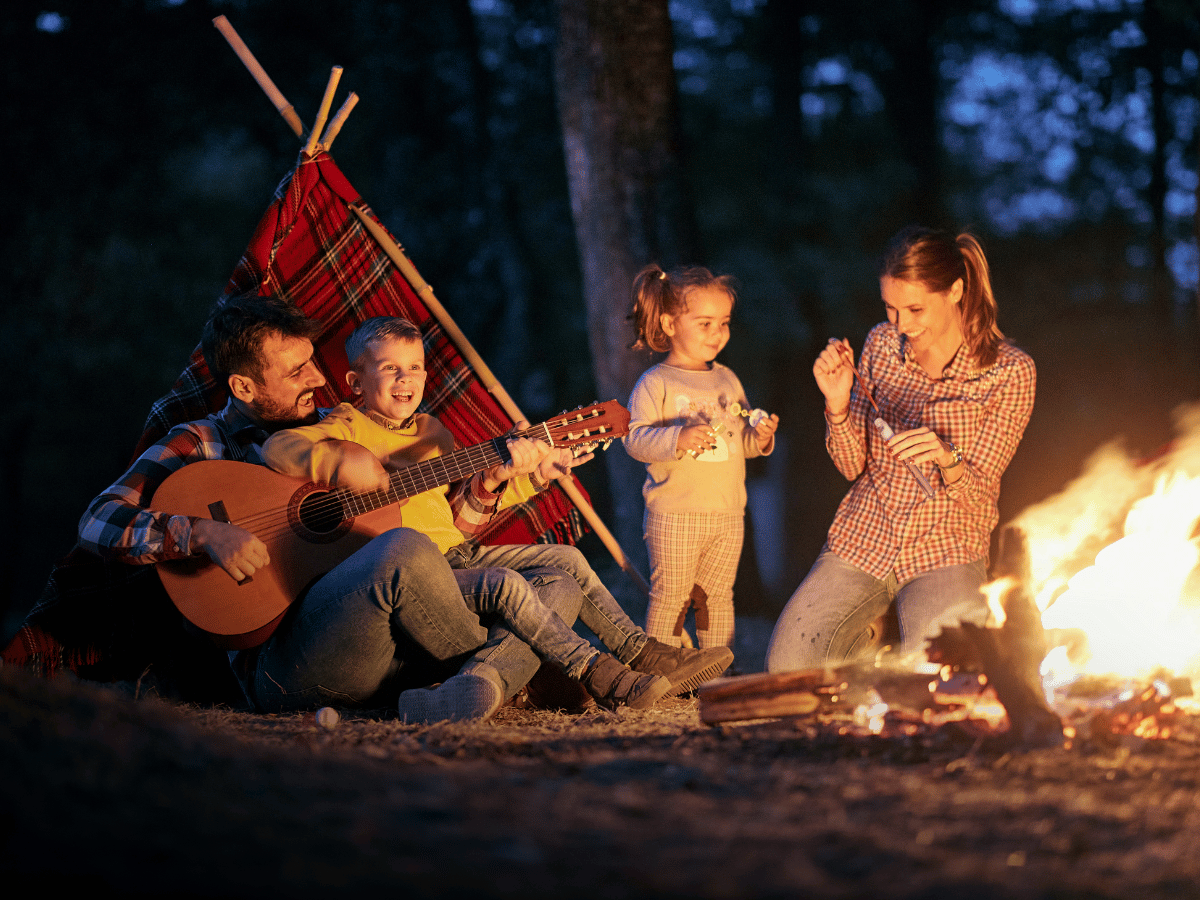 family on vacation