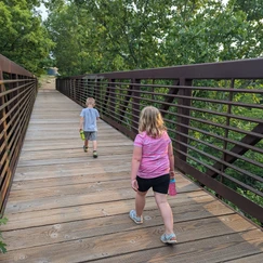 Bridge  at Natural Falls State Park