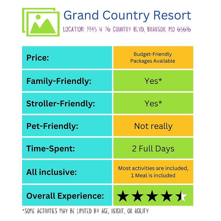 Grand Country Resort Legend