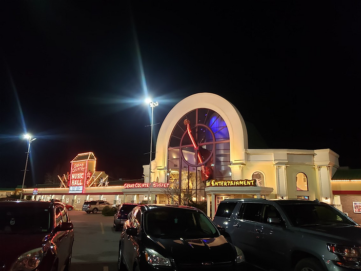 Photo of Grand Country Music Hall at night