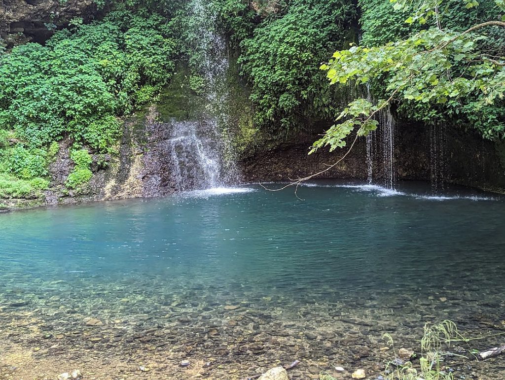 Bottom of Waterfall at Natural Falls State Park