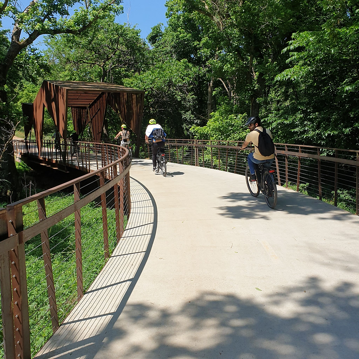 Applegate Trail runs through Coler Mountain BIke Preserve in the Ozarks