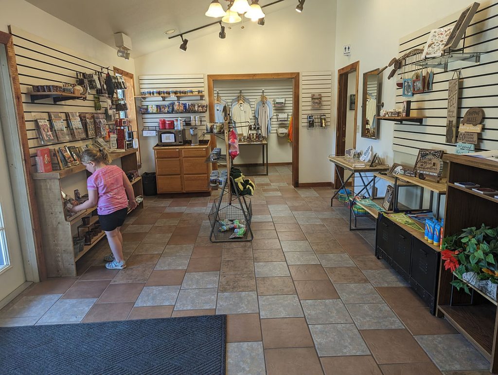 Gift Shop Visitor Center at Natural Falls State Park