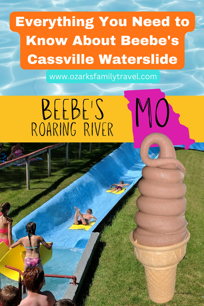 Beebe's Roaring River Water Slide Pin