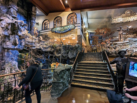 Inside the Bass Pro Shop in Springfield Missouri