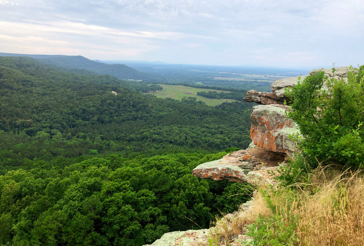 jean petit state park view