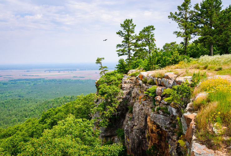 jean petit state park mountains