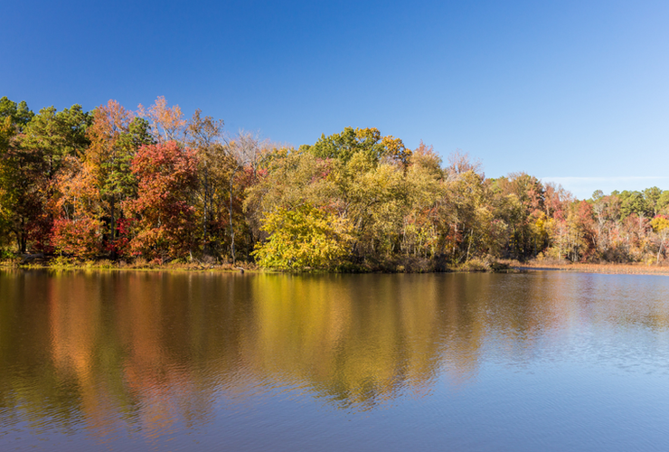 jean petit state park lake