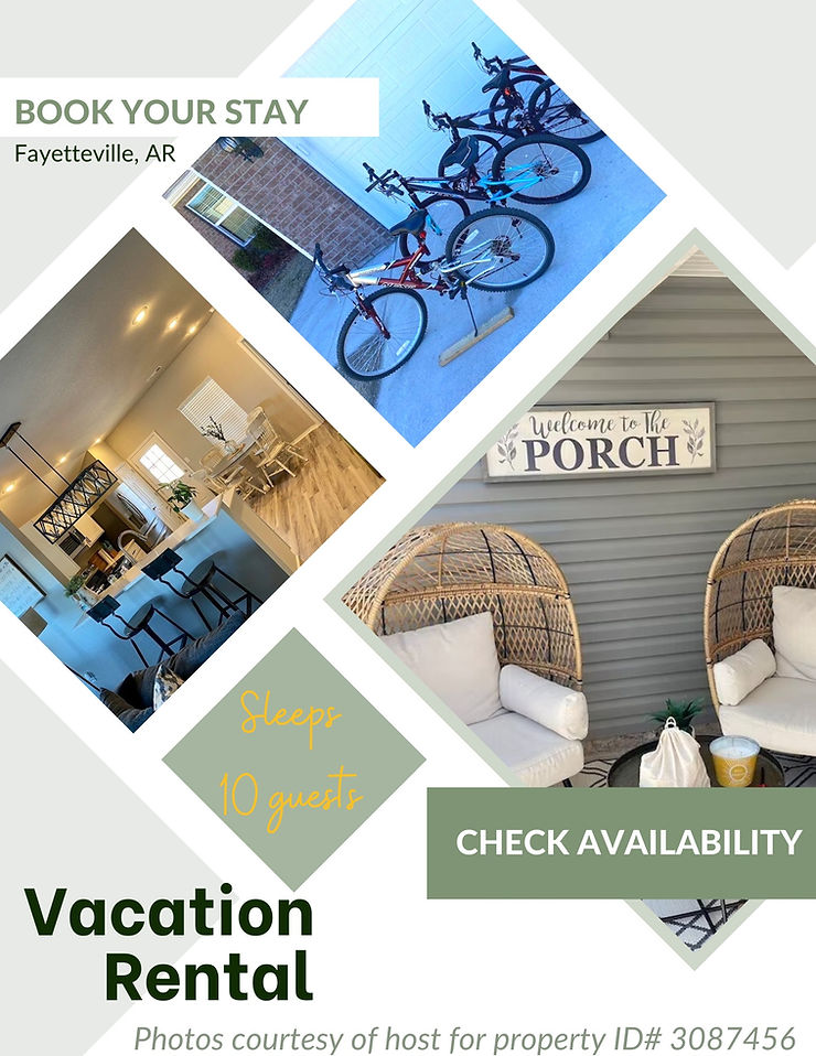 Vacation rental pinterest impage