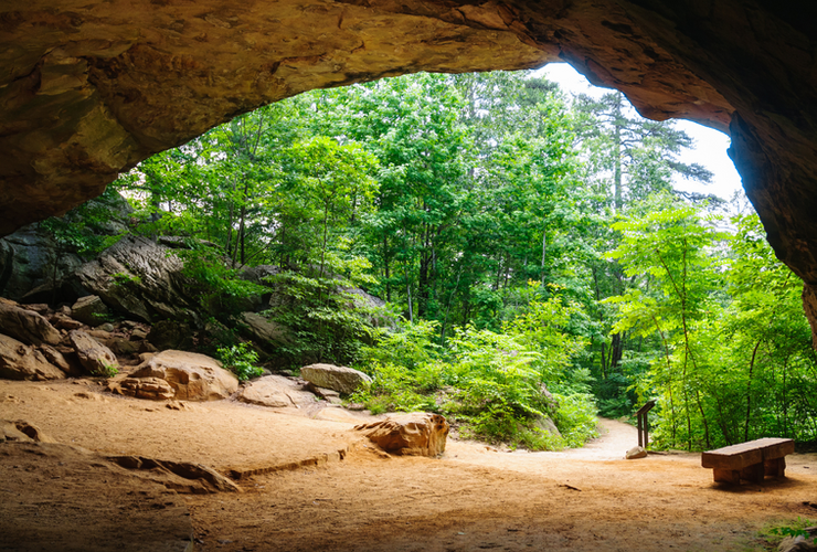 jean petit state park cave