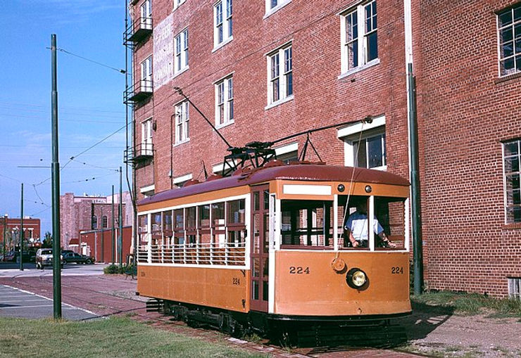 Trolly train in Fort Smith