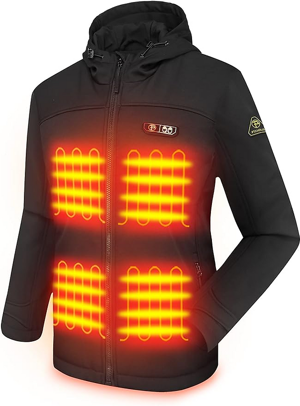 heated jacket for theme parks