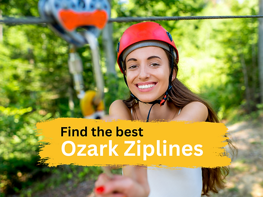 ziplining in the ozarks