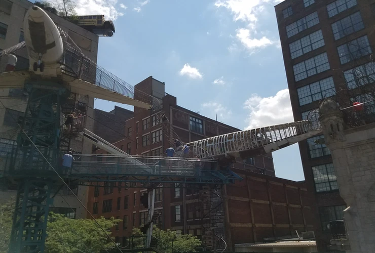 bridges at the city museum