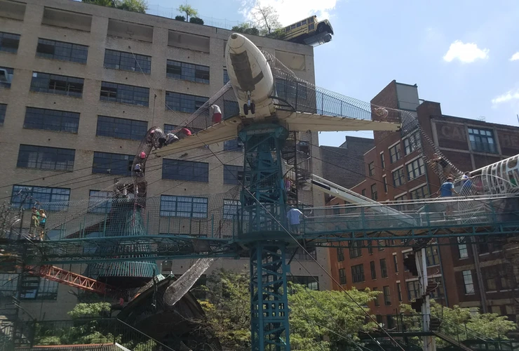 bridges  at the city museum