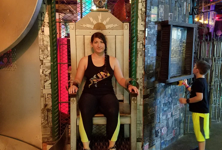 electric chair at city museum