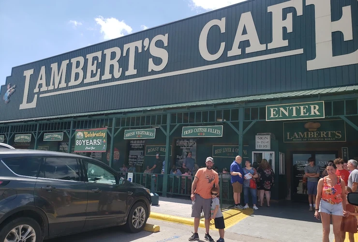 Experience Lambert’s Cafe: Home of Throwed Rolls