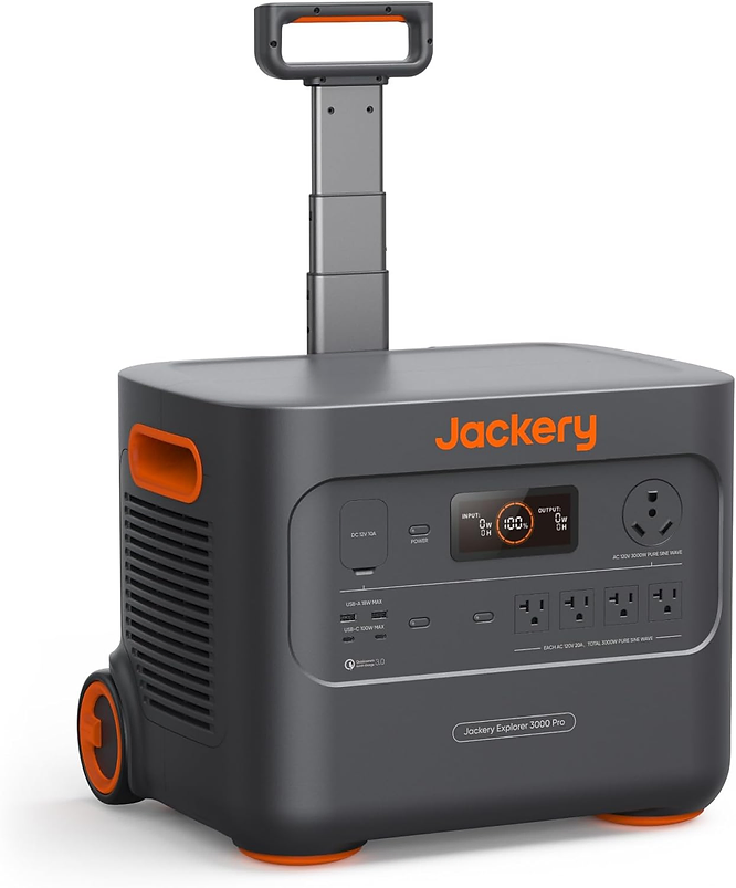 portable jackery with handle