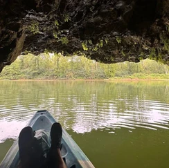 Cave on Meramec River Float