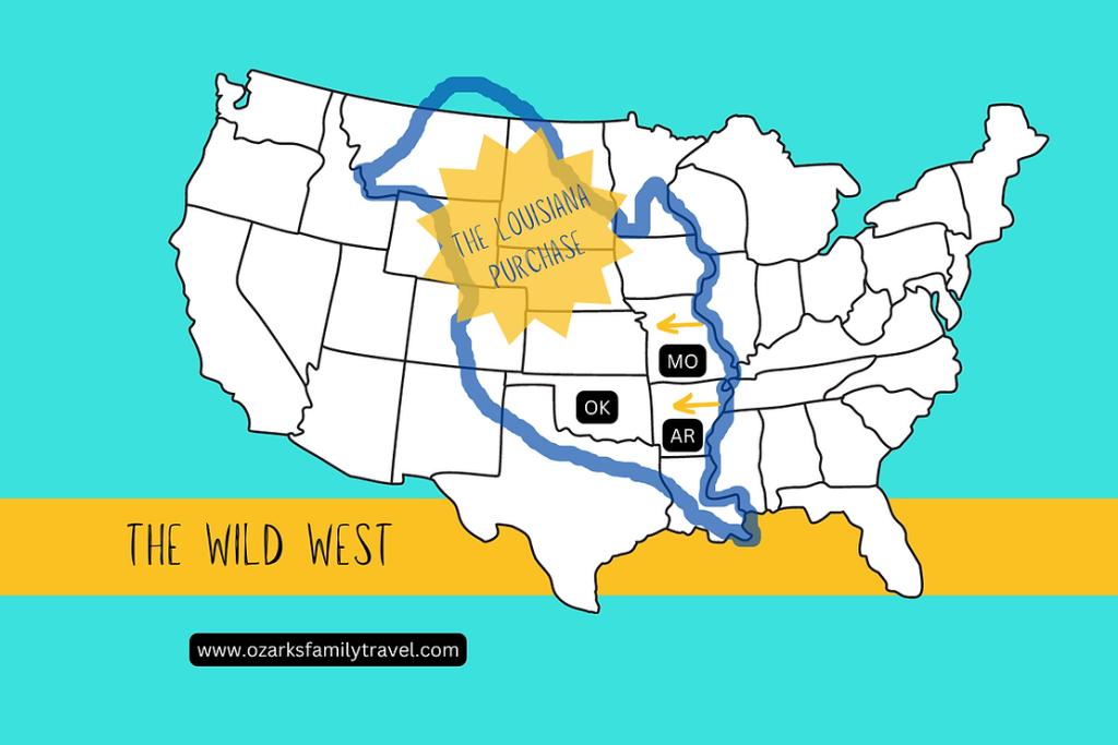 map of wild west