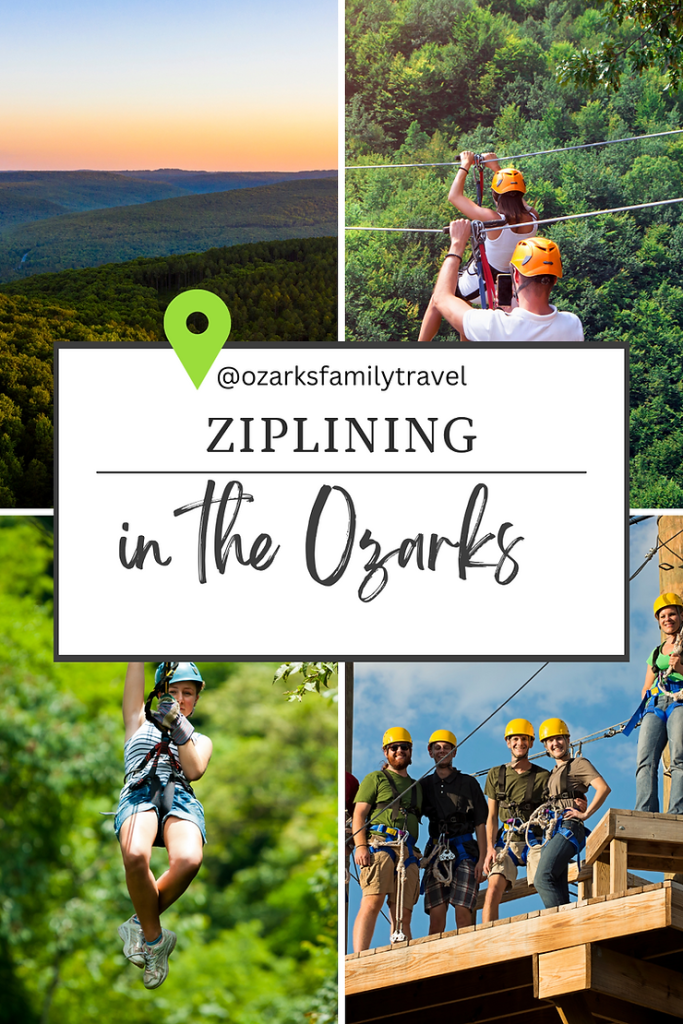 pin: ziplining in the ozarks