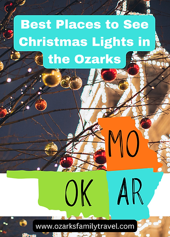 pin: best places to see christmas lights in the ozarks