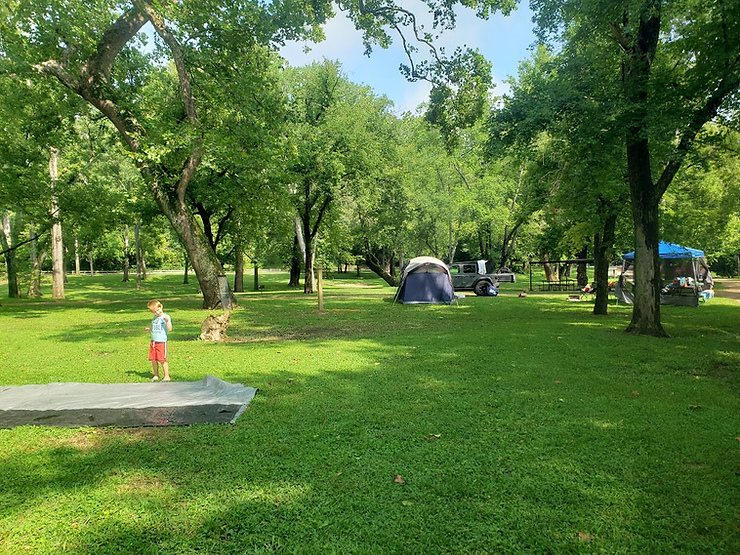 Meramec Caverns Natural Campground