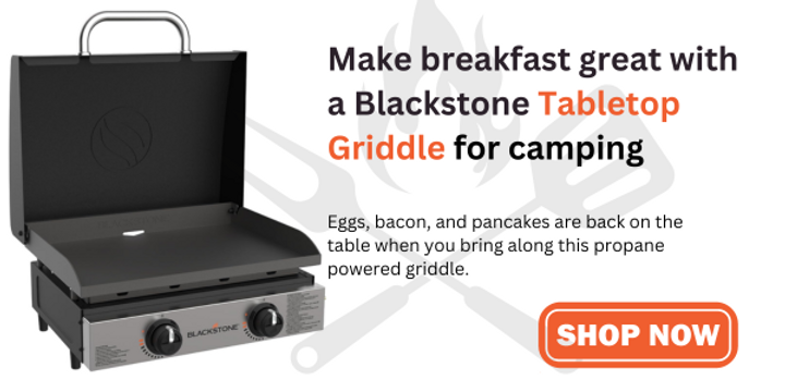 Blackstone Tabletop Griddle banner