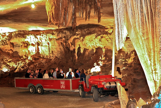 Fantastic Caverns Jeep Tram Tour