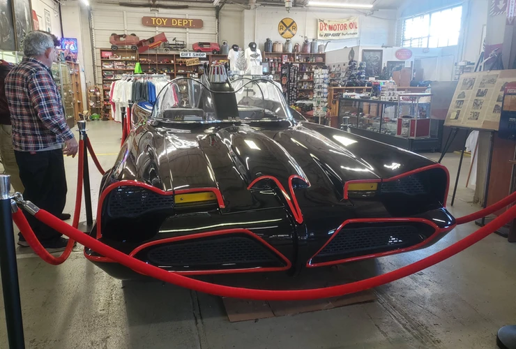 rt 66 car museum batmobile