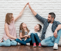 Family spending time together