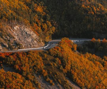 winding mountain road